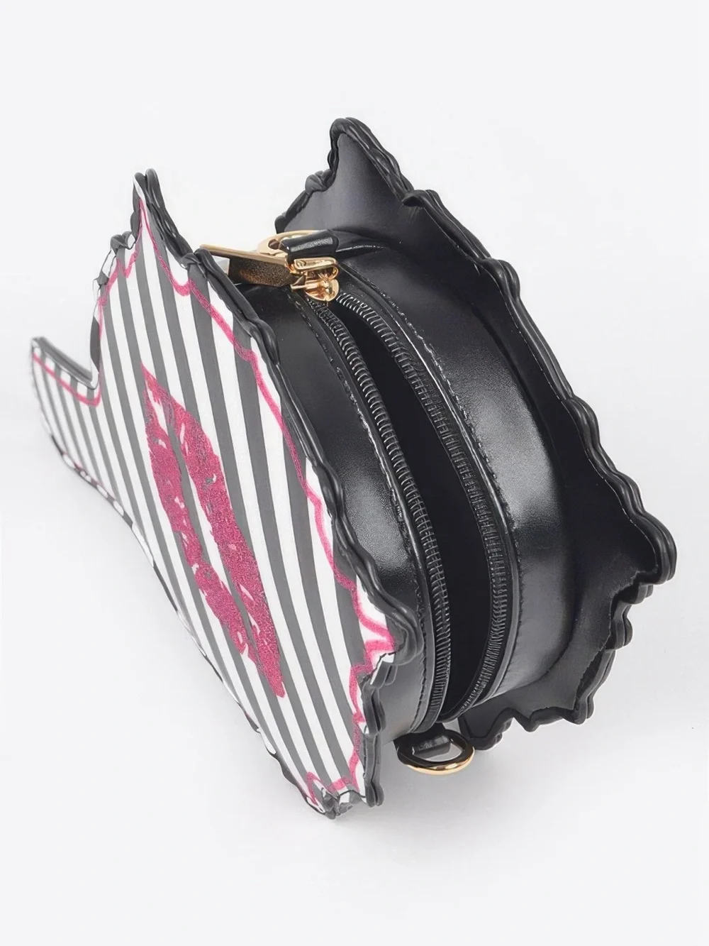 Lips Hair Brush Clutch